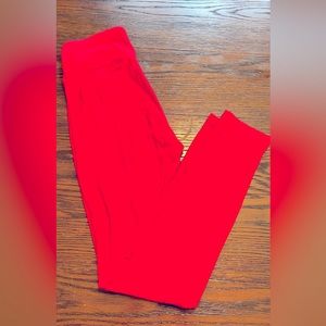 Lularoe womens’ leggings. Pretty raspberry. One size